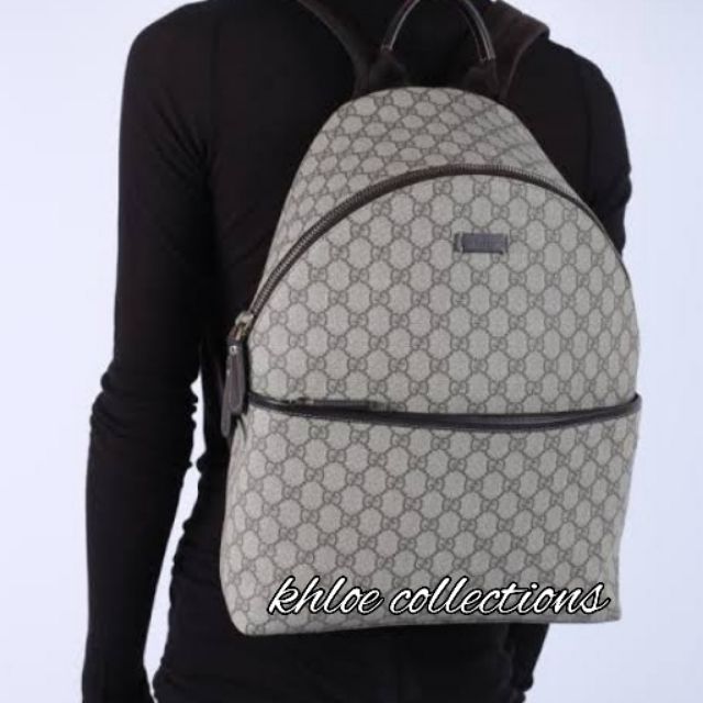 gucci supreme monogram backpack