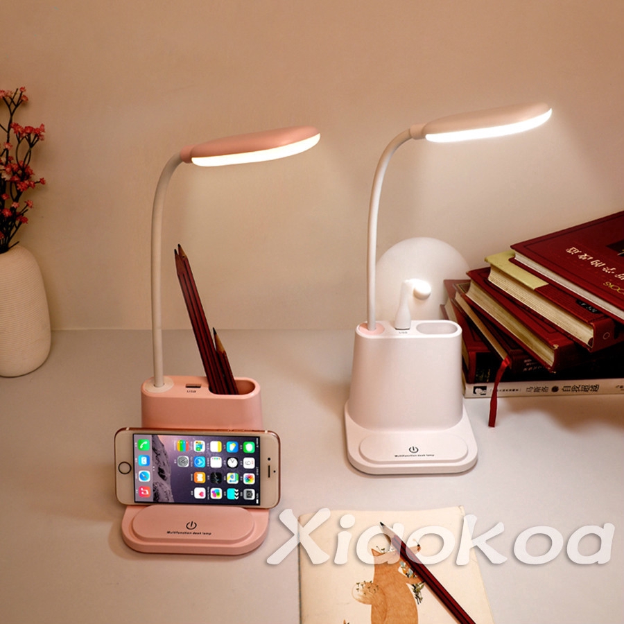 Usb Rechargeable Led Desk Lamp Touch Adjustment Table Lamp Kids