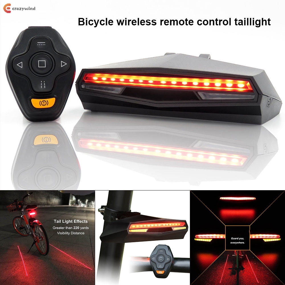 bike light with remote