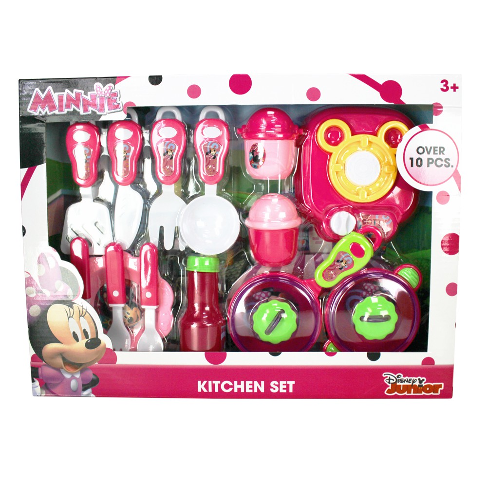 minnie mouse cooking play set