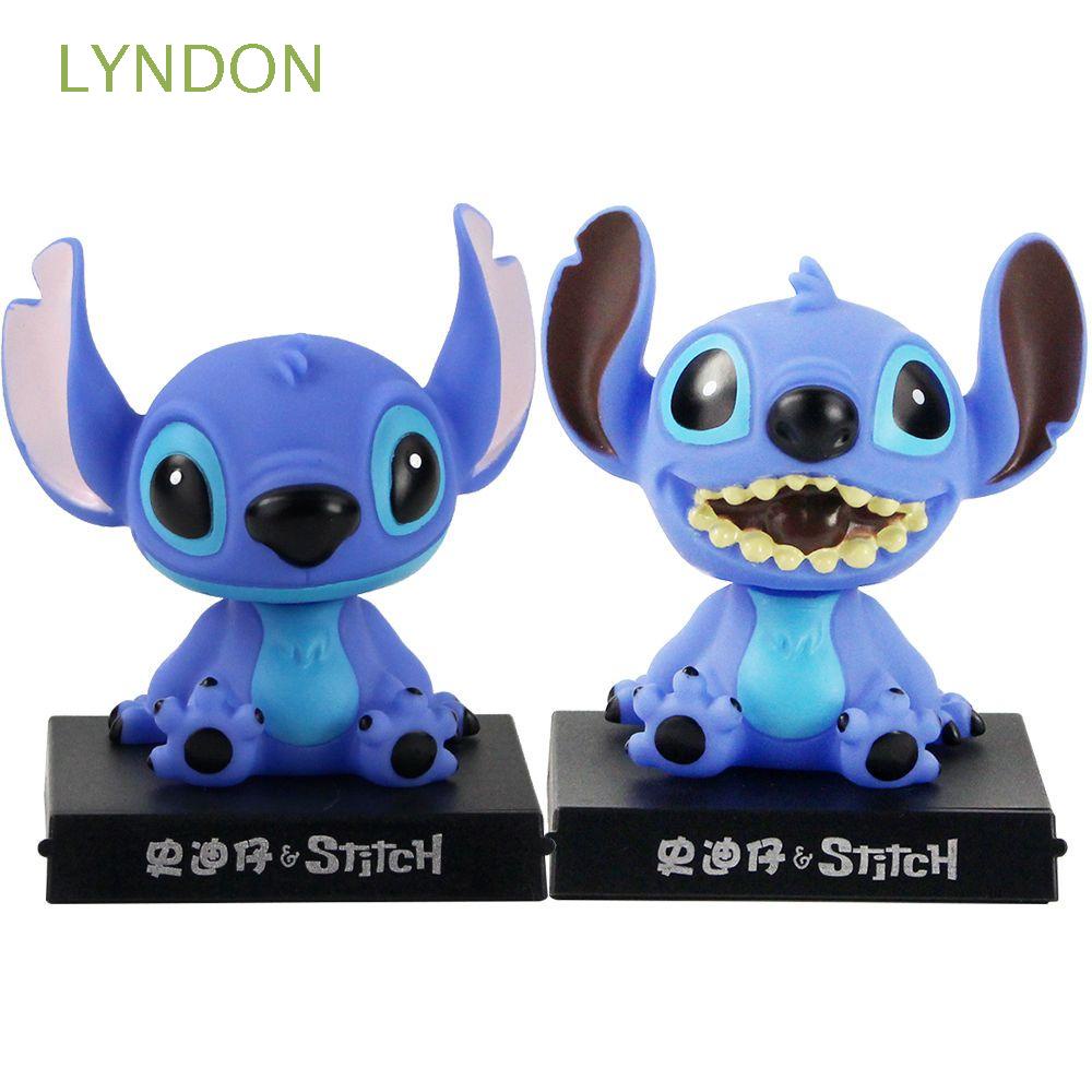 LYNDON 12cm Stitch Shaking Head Model Toy Children Gifts Car Decoration ...