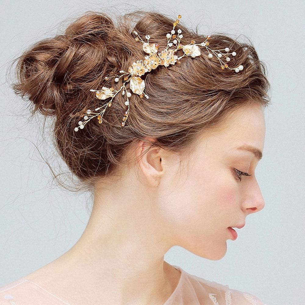 Wedding Hair Comb Flower Clip Bridal Hair Accessories Shopee
