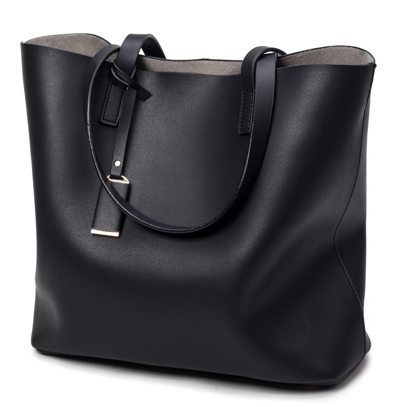 big black shoulder bag