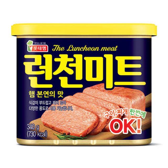 LOTTE KOREAN LUNCHEON MEAT (340g) | Shopee Philippines