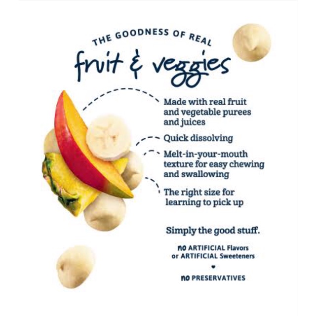 gerber dissolvable snacks