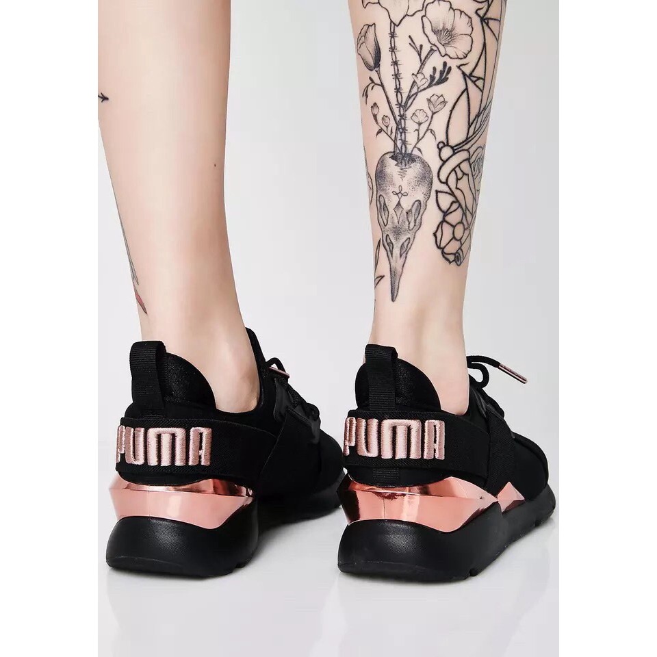 puma muse gold rose