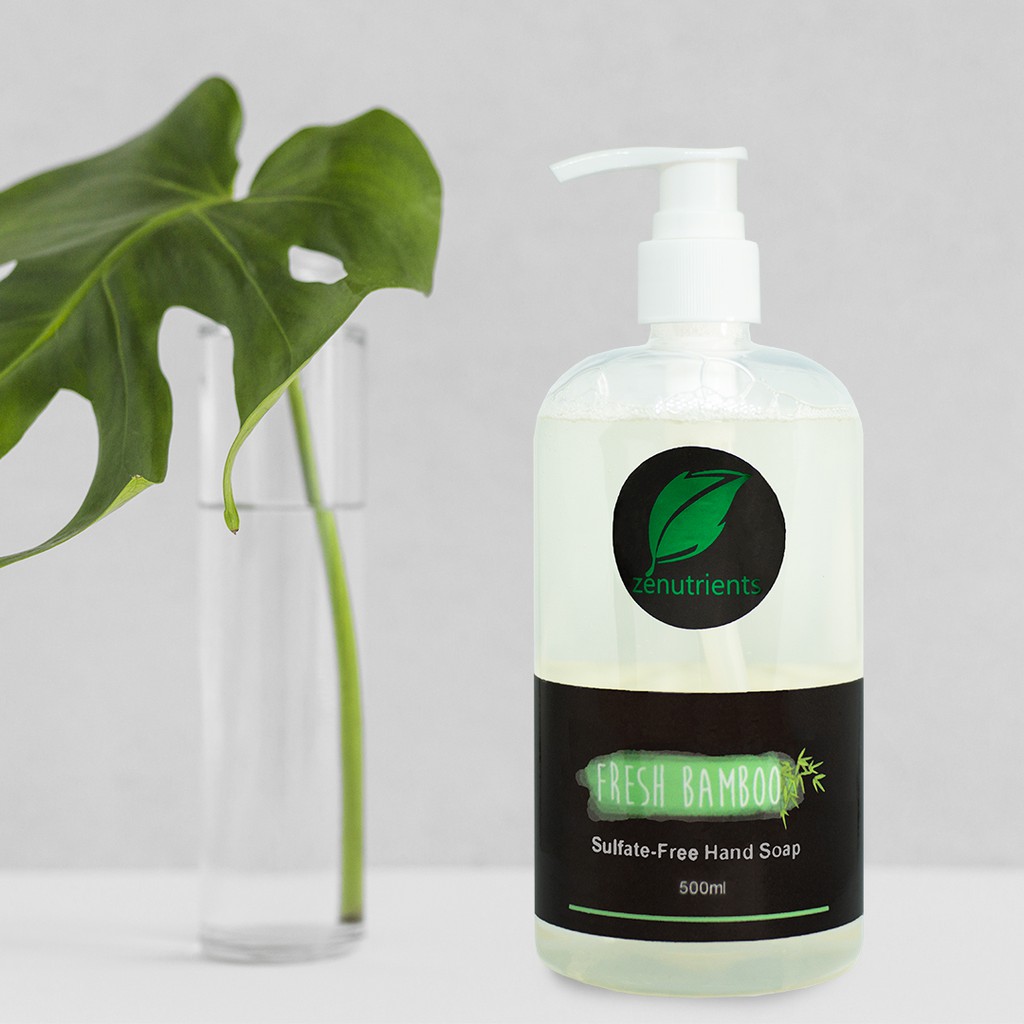 Fresh Bamboo Sulfate Free Hand Soap 500ml Shopee Philippines