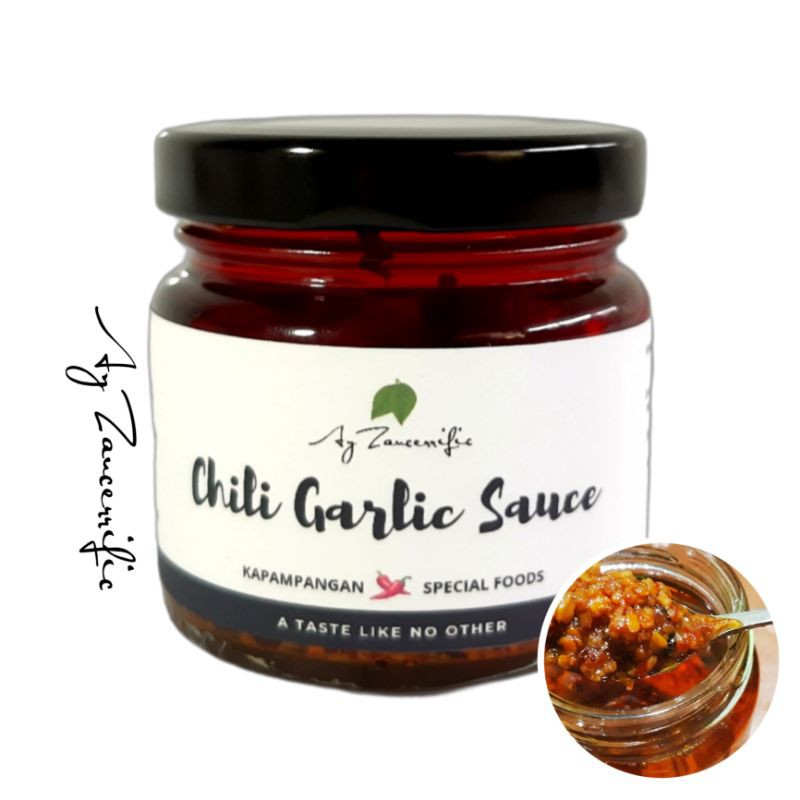 Chili Garlic Sauce (4oz) Kapampangan Special Shopee Philippines