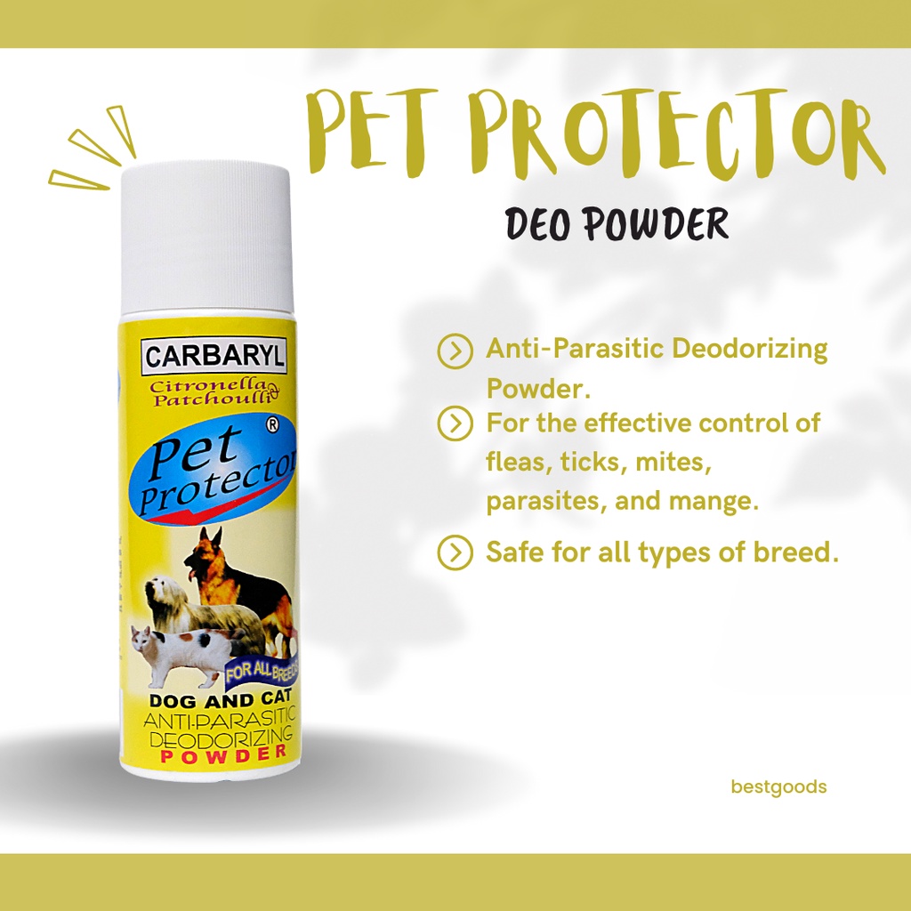 PET PROTECTOR (Carbaryl Deo Powder) Shopee Philippines