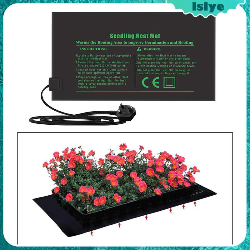 Waterproof Seedling Heat Mat for Germination Warm Hydroponic Heating Pad for Seed Starting Propagation