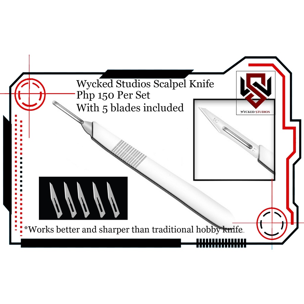 Wycked Studios Scalpel Knife Shopee Philippines