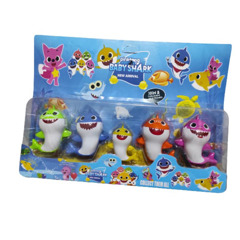 Pinkfong Baby Shark Brooklyn Mommy Shark Daddy Shark Grandma Shark ...