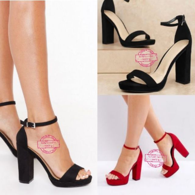 stylish block heels