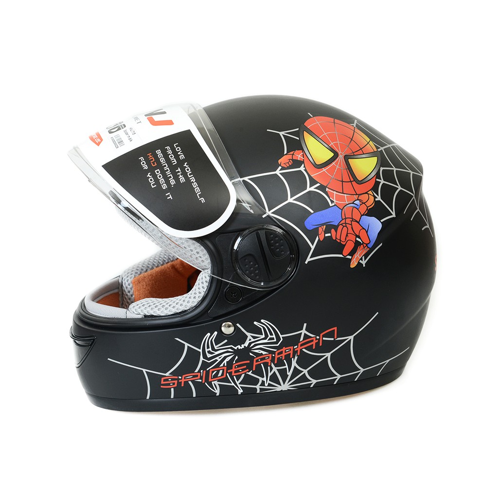 spiderman full face helmet