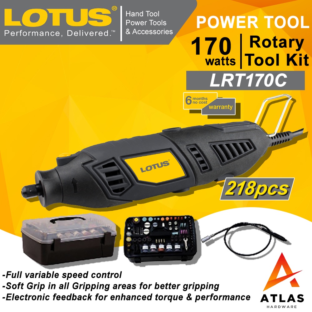 Lotus Rotary Tool kit 218pcs Shopee Philippines