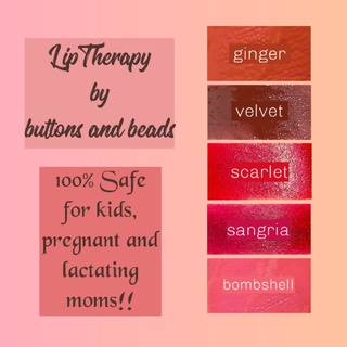 Magic Lip Therapy by buttons and beads