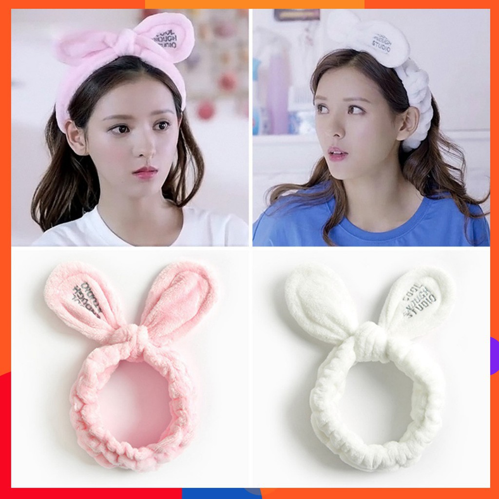 Superhappybuy Women Cute Fashion Cute Big Ears Wash Hair
