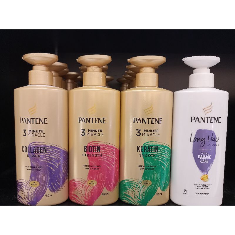 Pantene 3minute Miracle Intensive Serum Conditioner 480ml Shopee Philippines 8089