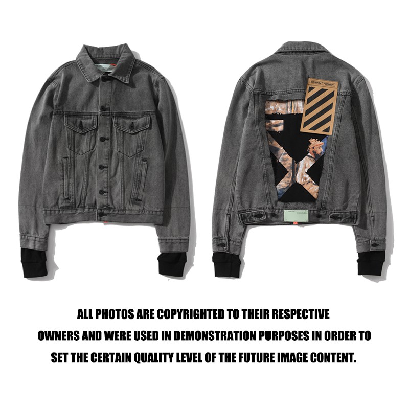 camo denim jacket