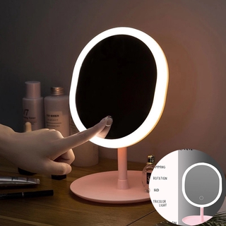 portable makeup table with lights and mirror