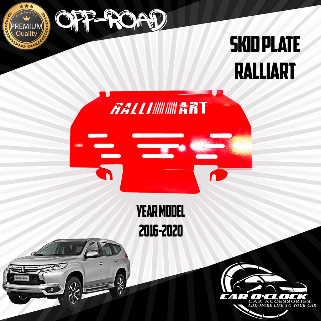 Mitsubishi Montero Skid Plate Cover (20162022) Shopee Philippines