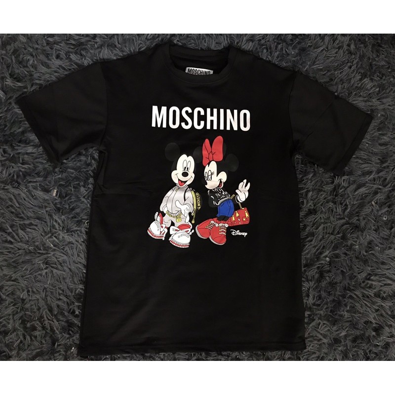 MOSCHINO DISNEY TEE.(THICK FABRIC) | Shopee Philippines