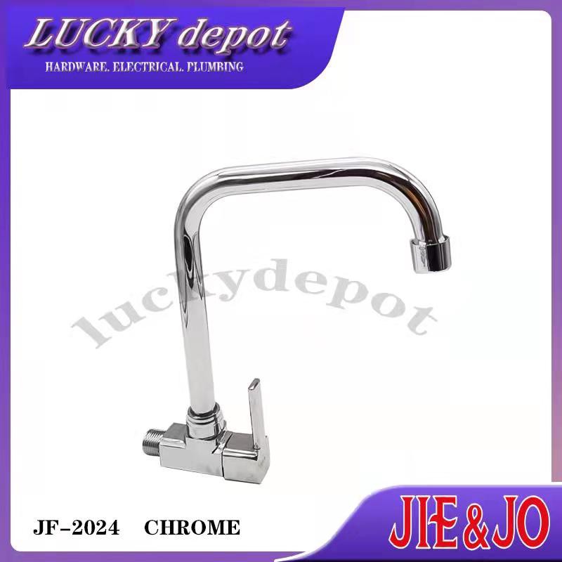 JF 2024 CHROME PLATED KITCHEN FAUCET WALL TYPE JIE JO Shopee   162b242b05054d3dbfe551ce79e8da96