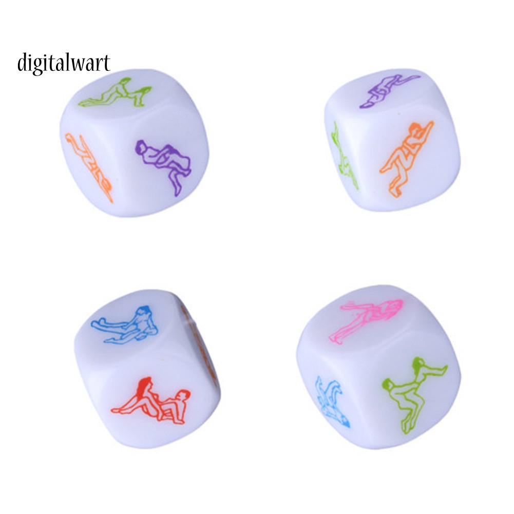 Dg 1 Pc Adult Game Bedroom 6 Sex Love Postures Flirt Erotic Role Play Funny Toy Dice