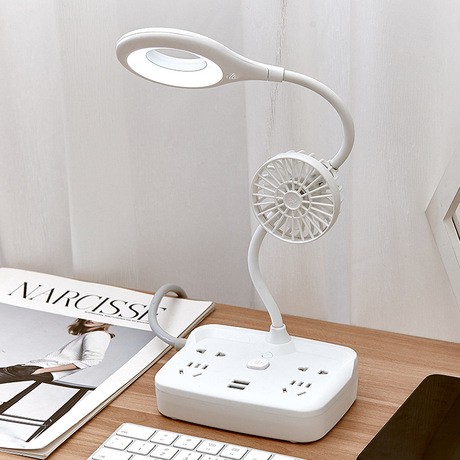 Switch Fan Table Lamp Usb Plug, Table Lamp With Fan