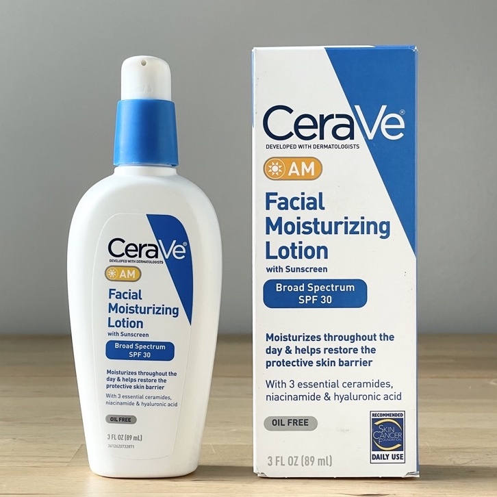 CeraVe AM Facial Moisturizing Lotion with Sunscreen | Shopee Philippines