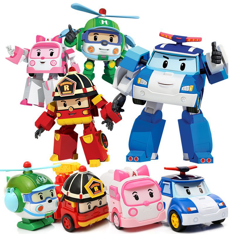 BUY1 TAKE1 Robocar Poli Toy Korea Robot Car Transformation Toys ...