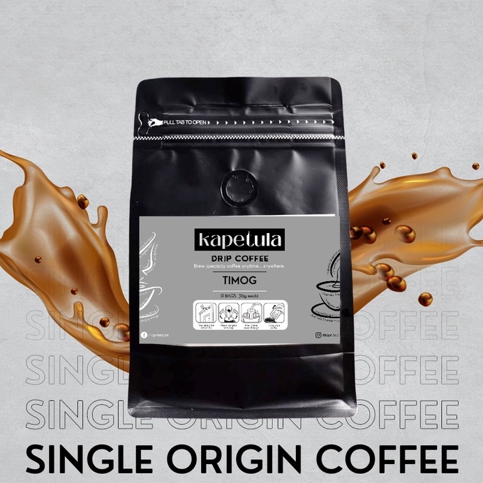 Kapetula Coffee TIMOG Coffee Drip (Single Origin 100 Arabica