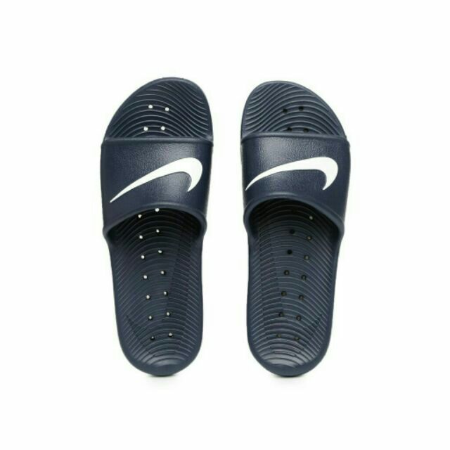 nike slides with holes