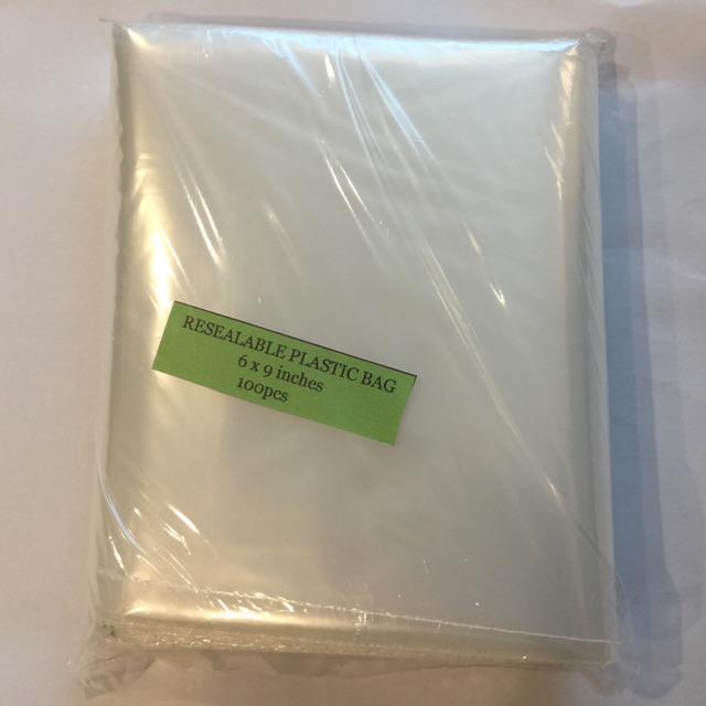 sealable polythene bags