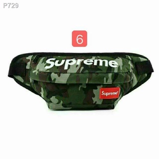 【Lowest price】▩Supreme men and women pockets outdoor sports and leisure canvas four seasons students