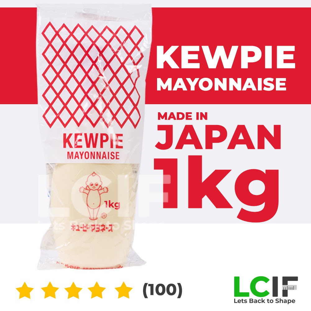 Kewpie Mayonnaise 1kg Japanese Style Lowcarb KETO Low Carb Keto (made