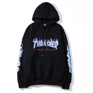 2019 New Thrasher Hoodie Sweater Men Women Skateboard Coat #2