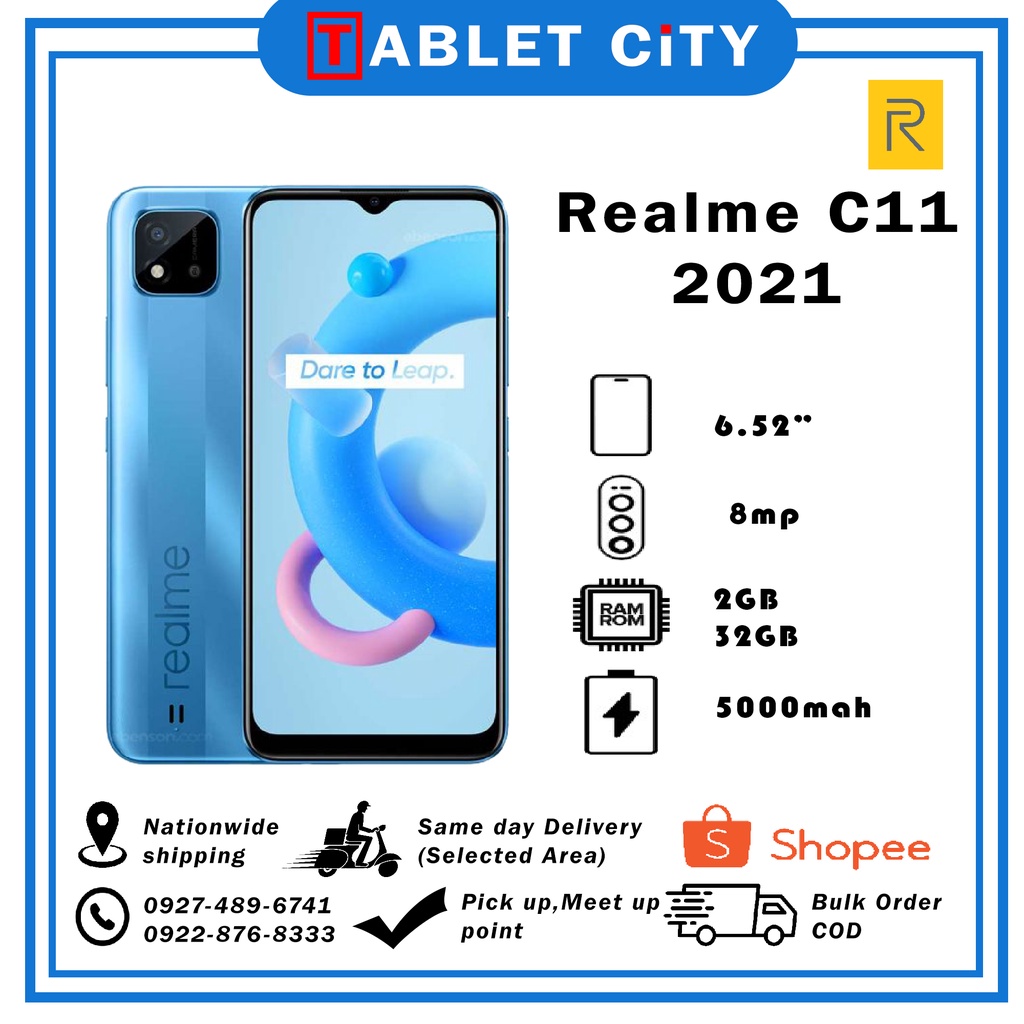 Realme C11 2021 4GB 64GB/2GB 32GB Shopee Philippines