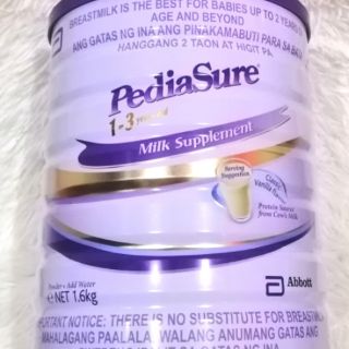 pediasure 1 3 1.6 kg price