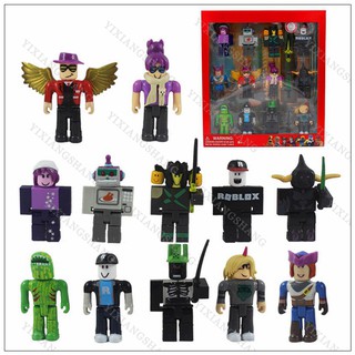 Wholesale 12pcs Game Toys Roblox Character Accessory Mini Action Figure Xmas Kids Gift Toy Shopee Philippines - details about roblox game girl character accessory 4pcs action figure cake topper kid gift toy