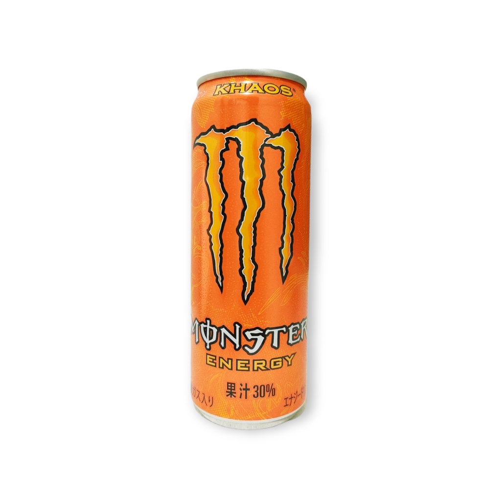 (Japan) Monster Energy Khaos. Juiced Monster. Energy + Juice. 355 ml