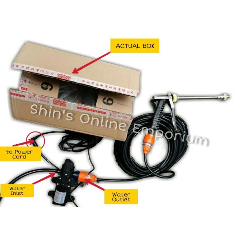 SOE Carwash Pressure Washer 48V Cordless Washer Portable High Pressure Washer Power Sprayer Handheld