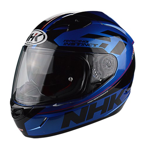  NHK HELMET  GP 1000 INSTINCT BLUE MET BLACK GLOSSY Shopee 