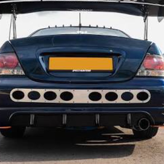 Speedholes for rear bumpers (silver) Shopee Philippines