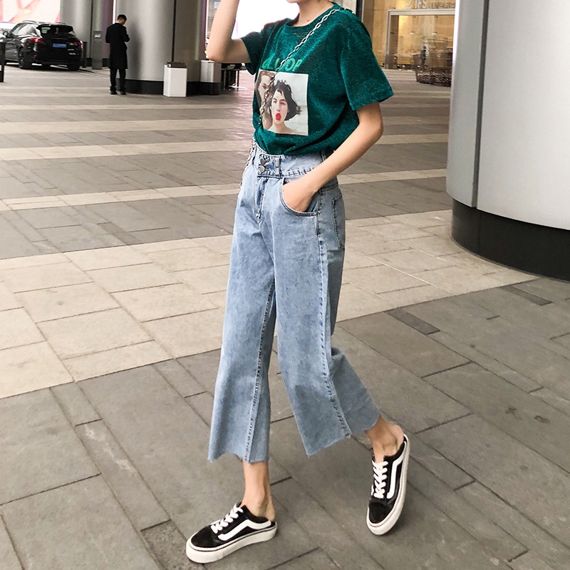 pants with different colored legs