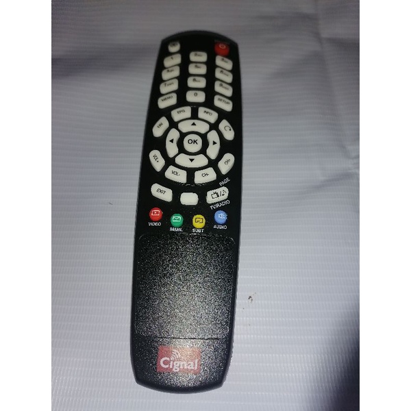 Cignal Tv Remote Control Unit for Arion Model Set-top Box | Shopee ...