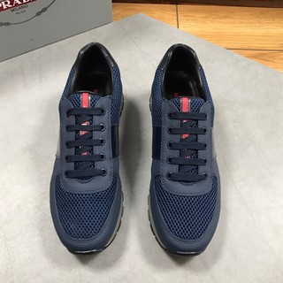 prada navy shoes