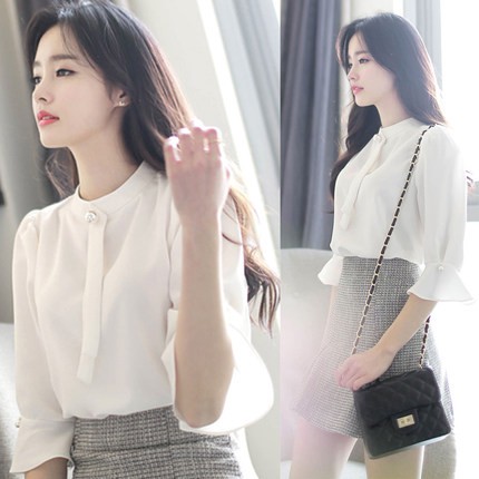 white top office wear