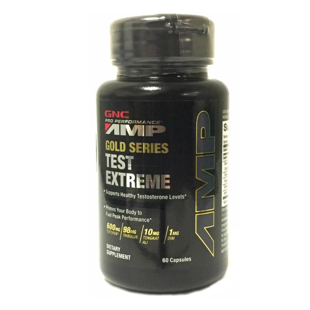 GNC Pro Performance AMP Gold Series Test Extreme (60 Softgels) Shopee