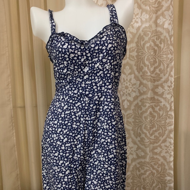 cotton on floral jumpsuit